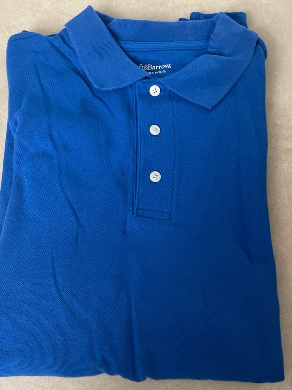 croft & barrow Men's Royal Blue Classic Polo